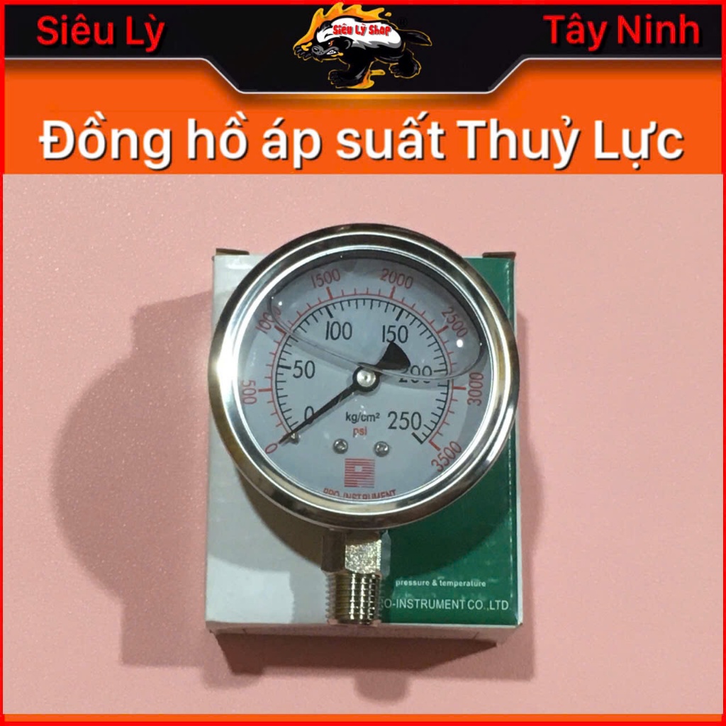 Đồng hồ áp suất thuỷ lực từ 150kg/cm2 đến 400kg/cm2