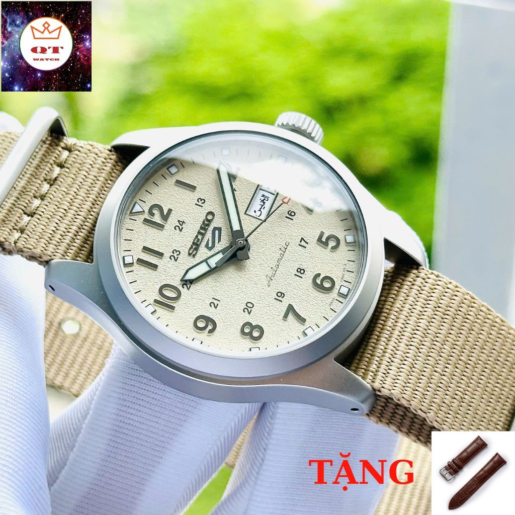 Đồng Hồ Nam Seiko 5 SRPJ83K1 Chính Hãng Tặng Kèm Dây Da Cao Cấp
