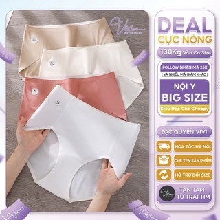  Quần lót Bigisze nữ cotton thông hơi mặc áo dài đồ body không lộ viền - Nội y Big size - Mã N84 