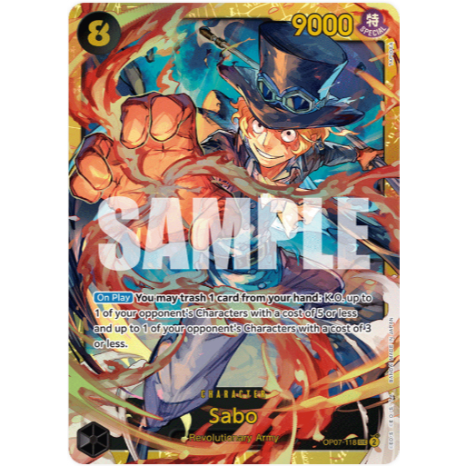 [Thẻ bài OnePiece] OP07-118 | SEC | CHARACTER Sabo