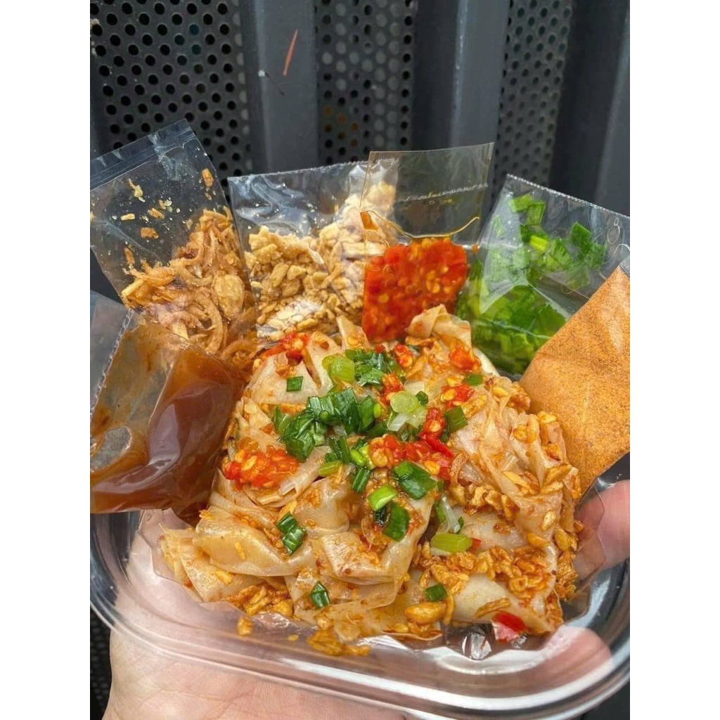 SET 10 bịch Bánh Tráng Phơi Sương Tỏi Hành 6 gói gia vị đặc biệt