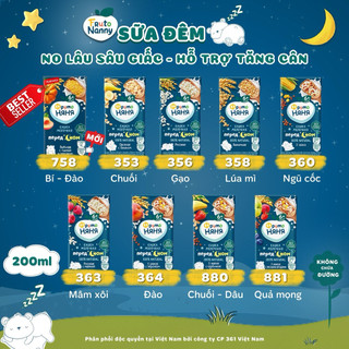 [date t8-t12/2026]-Combo 1 thùng sữa đêm FRUTO 200ML MIX/ CHỌN VỊ
