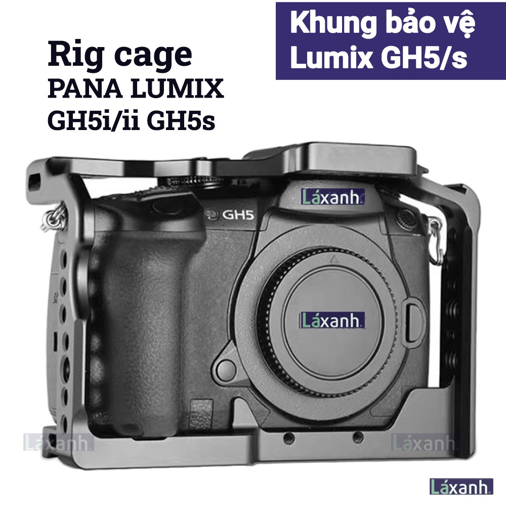 Pana Lumix GH5 GH5s GH5ii | Khung bảo vệ rig cage rigcage lồng máy ảnh quay video giá đỡ bảo vệ smal