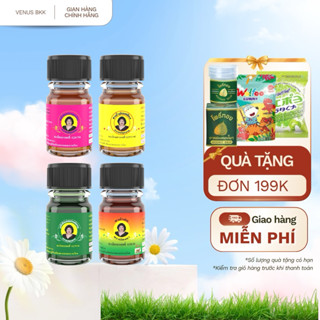   COMBO 12 CHAI  Dầu Gió Bà Mập Thái Lan Balsam Mae Kulap  Mama Rose  - Dung tích 3ml 