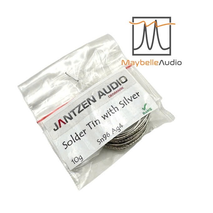 Thiếc hàn pha bạc 4% Jantzen-Audio 10g, giá 1 túi 10g