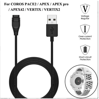 Cáp dây sạc pin đồng hồ Coros Vertix 2 2S Vertix / Apex 42 / Pace 3 / Nomad / Apex 2 Pro