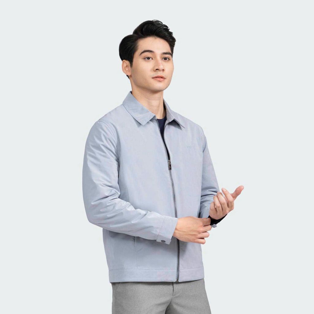 [ 2 MÀU ] Áo khoác hai lớp Nam Insidemen Regular Fit IJK018W2