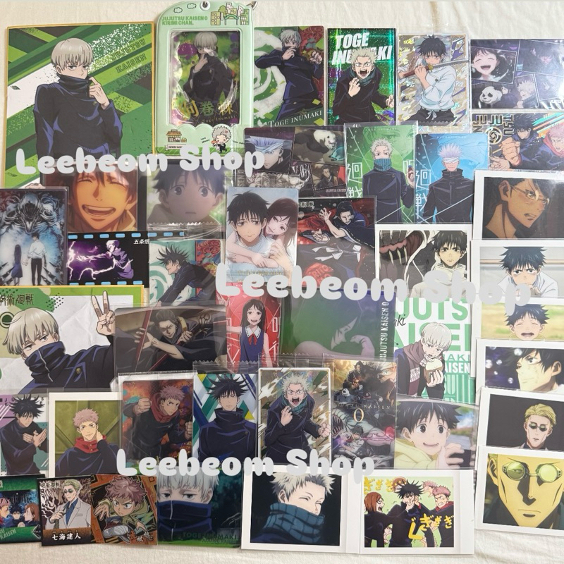 [HÀNG OFF] Photocard Chú Thuật Hồi Chiến | Jujutsu Kaisen goods anime manga jjk gojo nanami yuji meg
