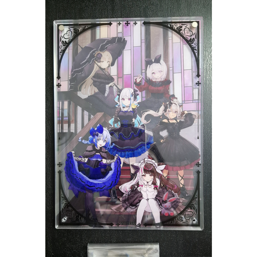 Acrylic panel DMM lottery Nijisanji ~Gothic~ chính hãng Nhật