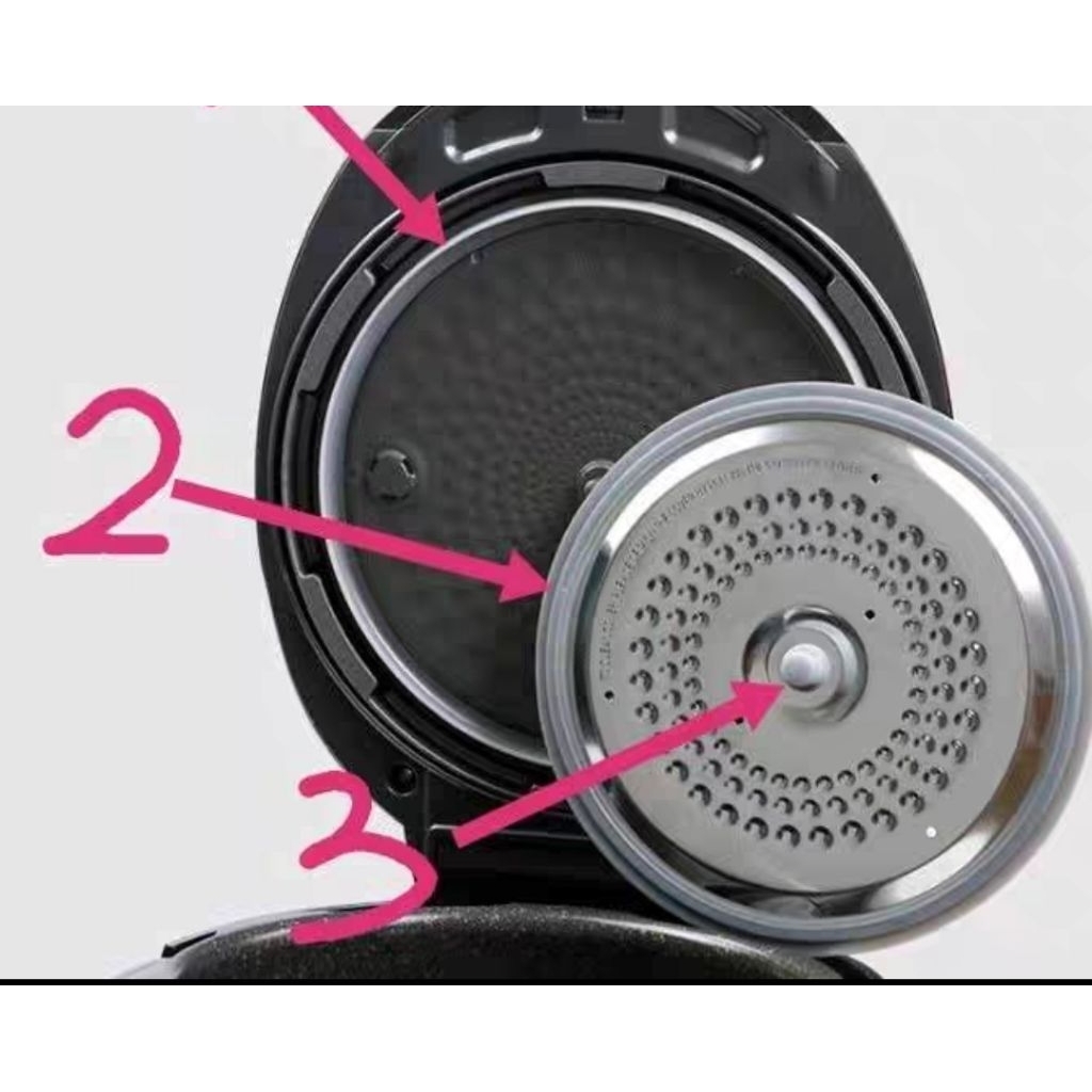 Bảo hành 1 năm Gioăng nồi cơm điện CUCKOO CRP-N0680SR,CRP-N0610F, 1,08l