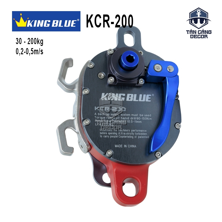Tời Điện Nâng Hạ KingBlue KCR-200