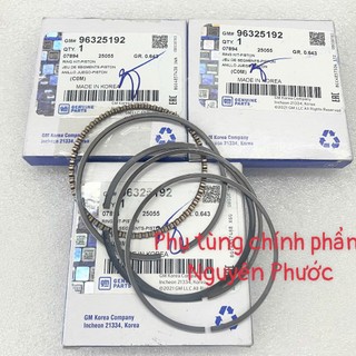 [1 Bộ 3 máy] Bạc xéc măng [Chính hãng GM] MATIZ 2 - MATIZ 3 - SPARK 0.8 3 máy 2008 - 2012