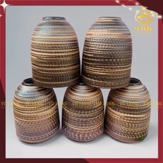  Bình hoa dáng chuông mini gốm Bát Tràng lọ cắm hoa nhiều mẫu siêu đẹp 