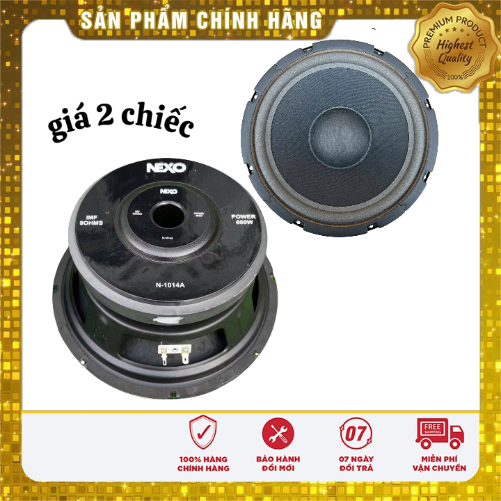 2 loa full 25 NEXO từ 170 coil 65 xương sắt hàng cao cấp - giá 1 đôi