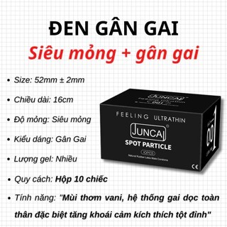  Bao cao su siêu mỏng Kéo dài quan hệ  olo Feeling Ultrathin 001mm bcs bôi trơn 10bcs có gai 