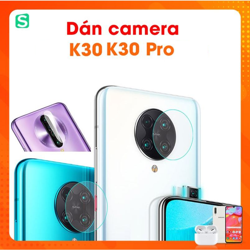 Miếng Dán Cường Lực Camera Nano Dẻo Cho Redmi K30 4G / 5G / K30 Pro / K30 Ultra