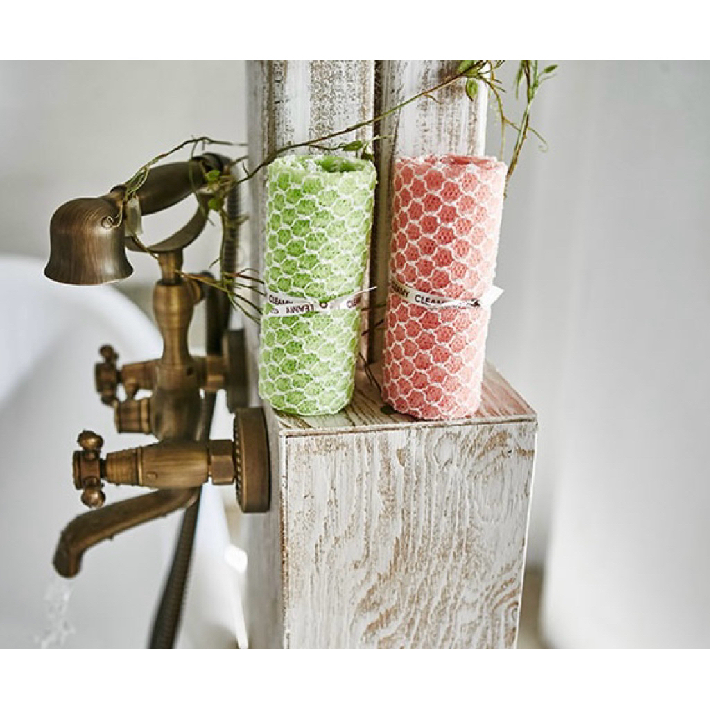 Khăn Tắm Dài Tẩy Tế Bào Chết Nhẹ ROYAL Shower Towel SUNGBO CLEANMY Hàn Quốc |Dệt Kim Sang Trọng - Mã