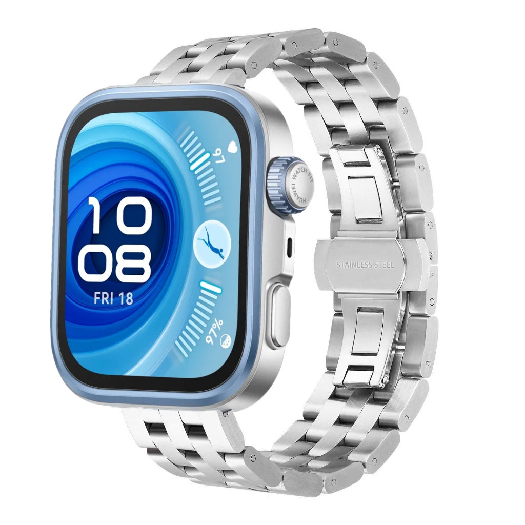 Dây Thép Mắt Dọc cho Huawei Watch Fit 3 / Huawei Watch Fit 4 / Huawei Watch Fit 4 Pro