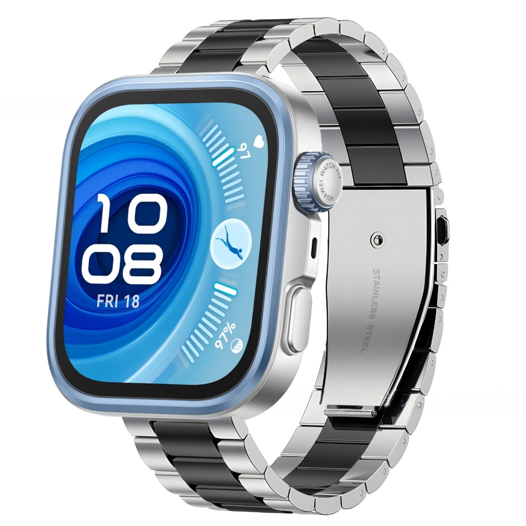 Dây Thép Hai Màu cho Huawei Watch Fit 3 / Huawei Watch Fit 4 / Huawei Watch Fit 4 Pro