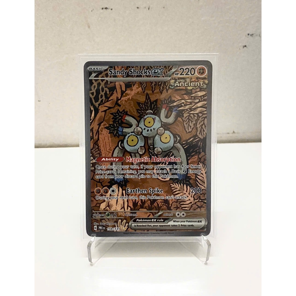 Thẻ Pokemon TCG English Prismatic Evolutions SIR Sandy Shocks [159/131]
