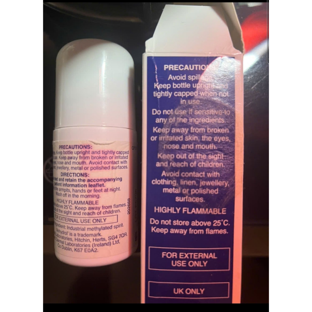 Anhydrol Forte Lăn Khử Mùi 60ml (date 3.2028) (Lem chữ sản phẩm vẫn tốt)