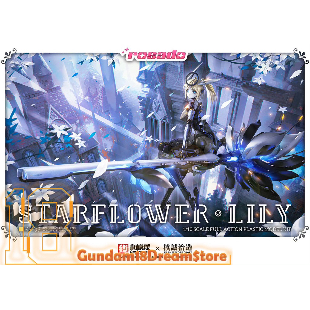 [SẮP VỀ] Mô Hình Lắp Ráp 𝟏/𝟏𝟎 𝐑𝐒𝟎𝟑 𝐒𝐭𝐚𝐫𝐟𝐥𝐨𝐰𝐞𝐫 - 𝐋𝐈𝐋𝐘 𝐌𝐊𝟑 (tặng base, decal nước, background, runner 