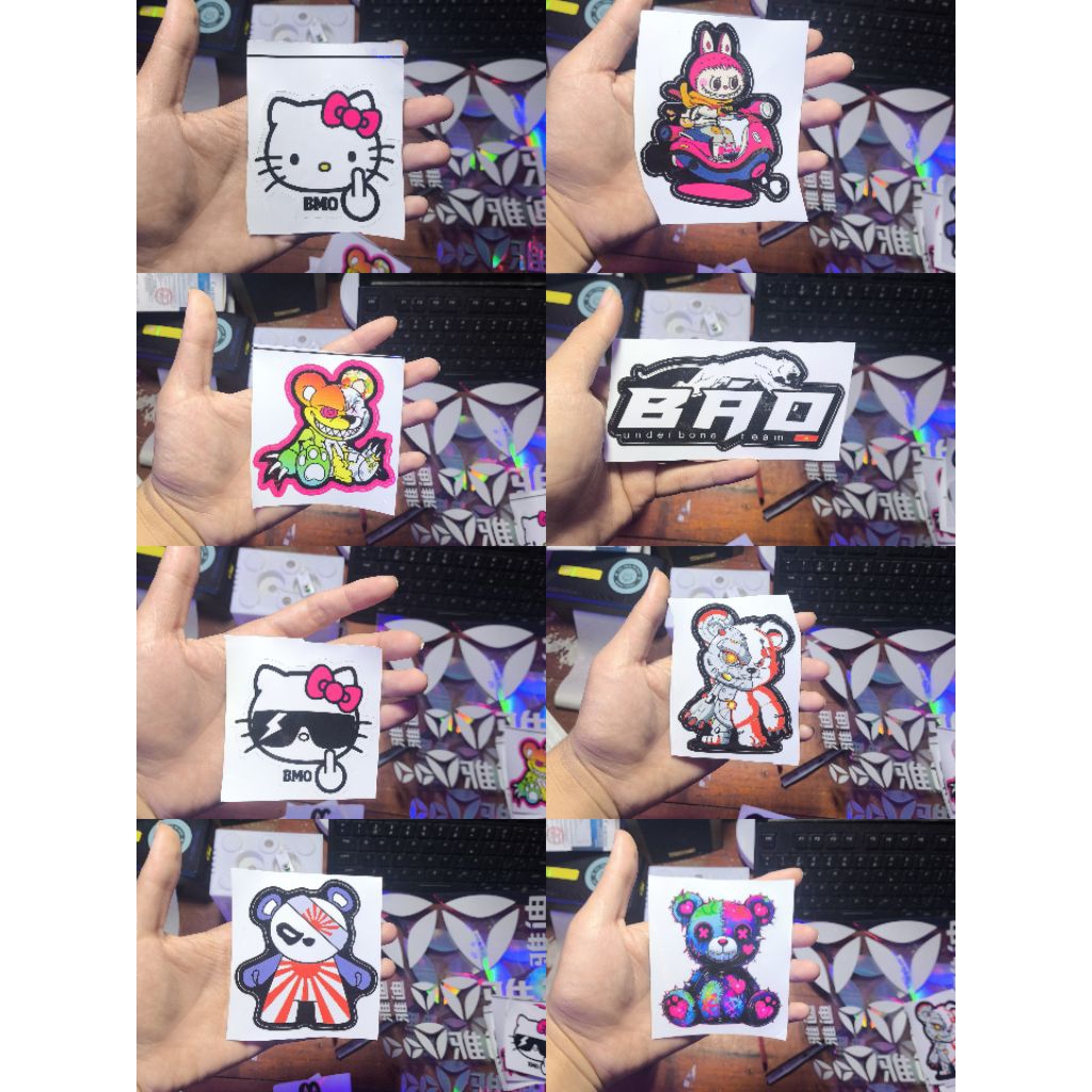 Tem icon dán xe 3 lớp chống bóc tróc