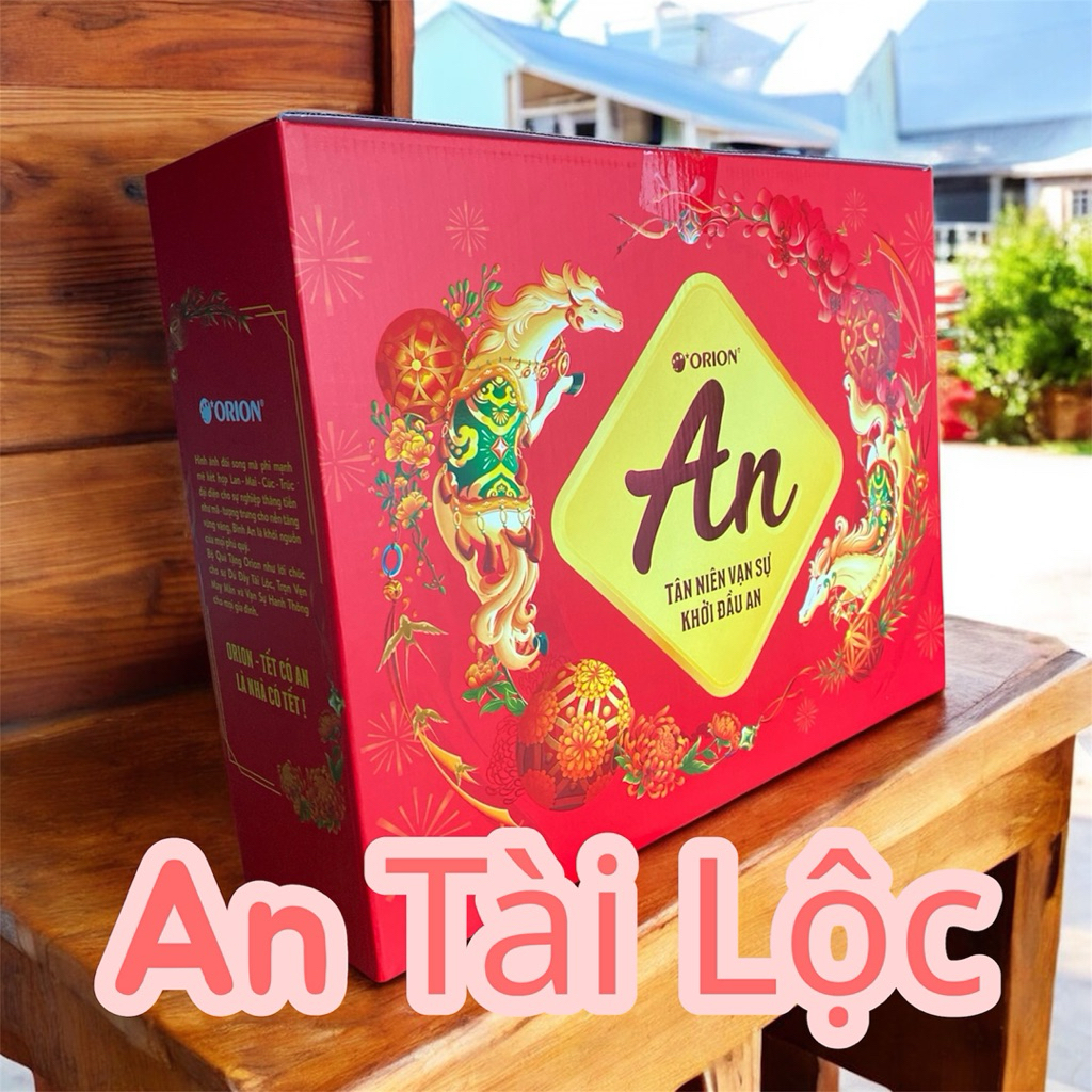 Bộ Quà Tết  Orion An Tài Lộc/ Lộc Xuân ( Tặng kèm túi sách)