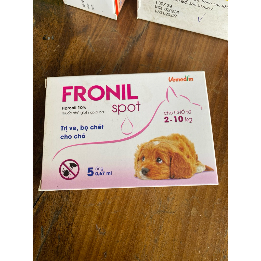 5 ống FRONIL spot (0,67ml)