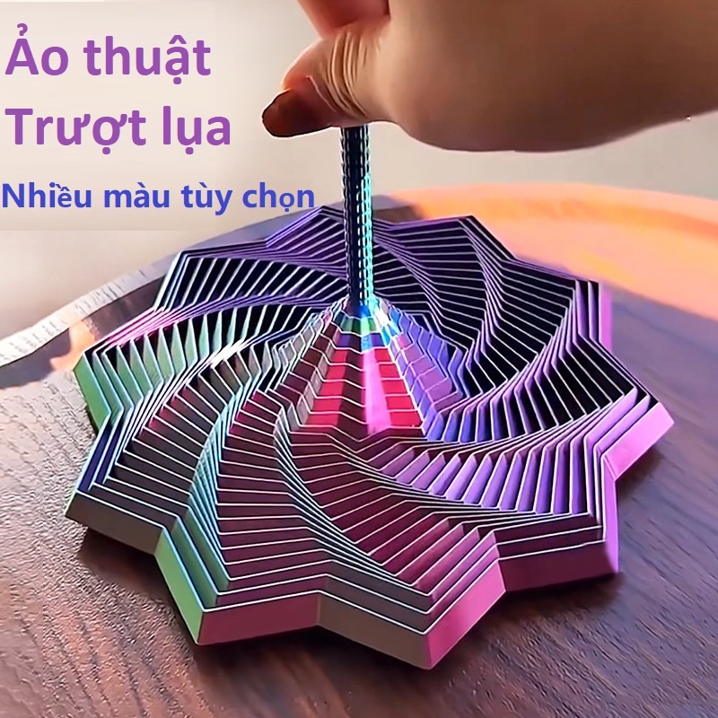 Đồ chơi Giải Áp Tháp Xoắn Củ Cải In 3D - Mẫu Mới Phổ Biến