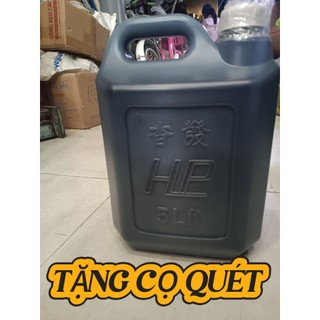  DẦU HẮC - NHỰA ĐƯỜNG LỎNG QUÉT CHỐNG THẤM KHÔNG CẦN NẤU CHẢY CAL 5LIT TẶNG CỌ QUÉT 2IN  