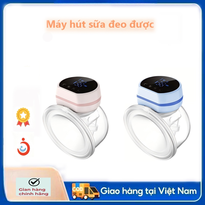 Mèo và em bé Máy Hút Sữa Rảnh Tay Không Dây Thông Minh Thế Hệ Mới,Có Thể Sạc Lại Và Cầm Tay, Kích Th