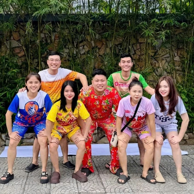 Bộ quần áo BIA TIGER XANH nam mùa hè, đồ thể thao thư giãn, Áo ngắn tay chất thun lạnh - K1