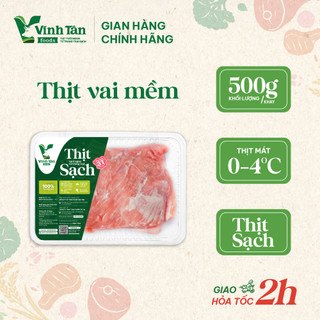Thịt vai mềm - 100% tươi ngon từ gốc | Cửa hàng thịt heo sạch Vĩnh Tân Foods [Giao hỏa tốc HCM]