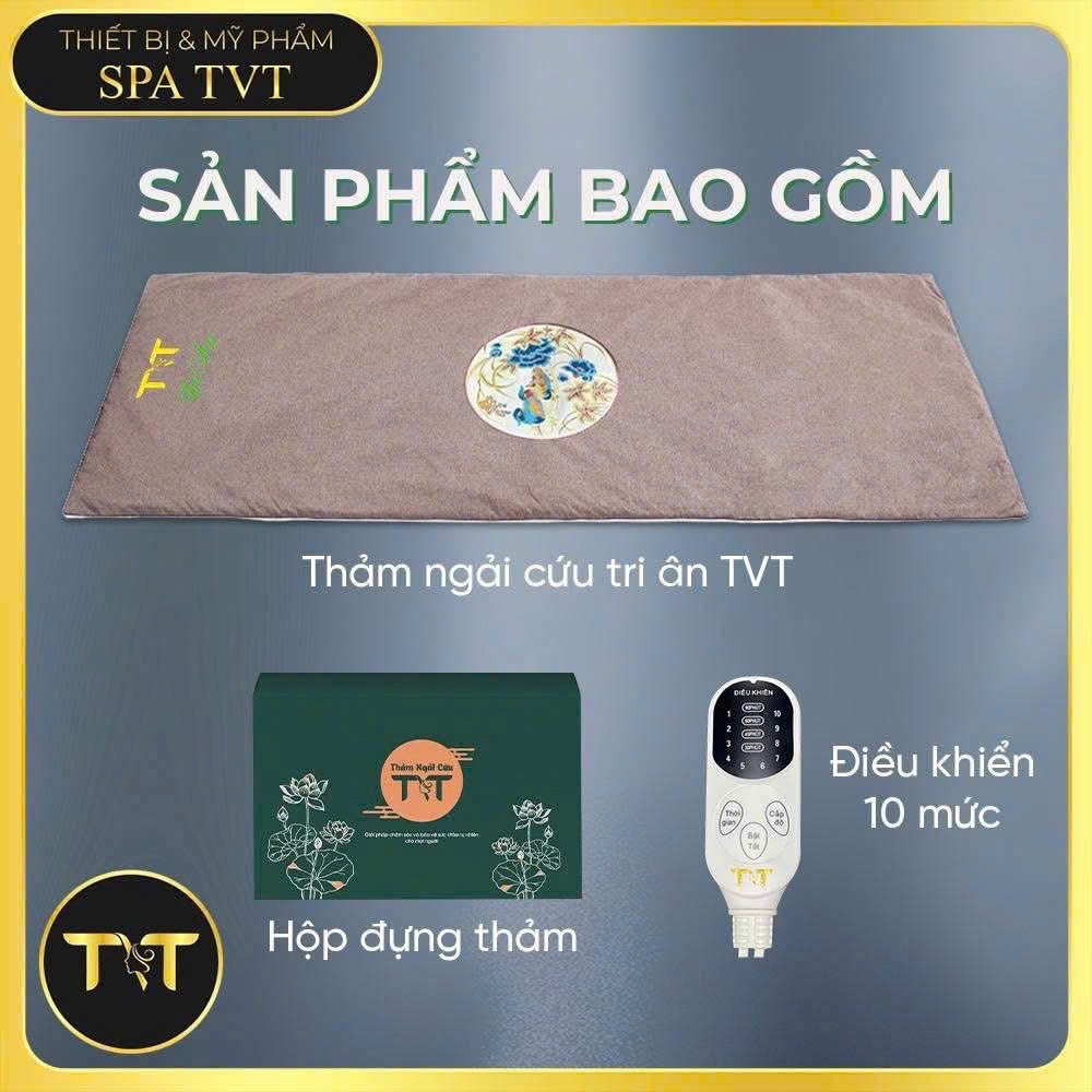 [CHÍNH HÃNG] THẢM NGẢI CỨU NÂU TVT TRI ÂN, THẢM NGẢI CỨU CAO CẤP , THẢM TẤM NHIỆT CHỐNG CHÁY Siêu Hot (2Kg-2.3Kg )
