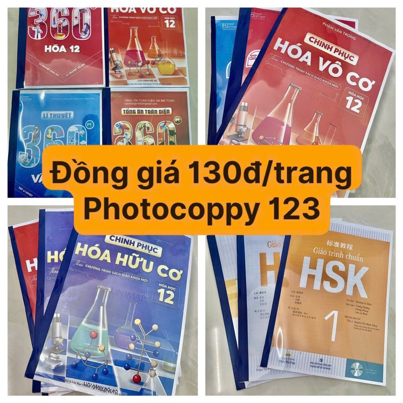 In tài liệu theo yêu cầu đồng giá 130đ/trang