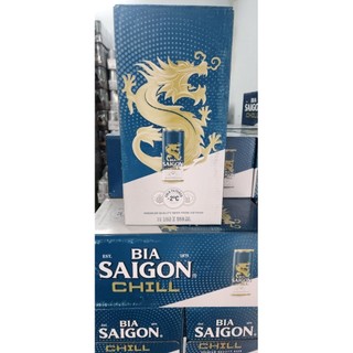 Sài Gòn Chill thùng 18 lon 330ml date t1/2026