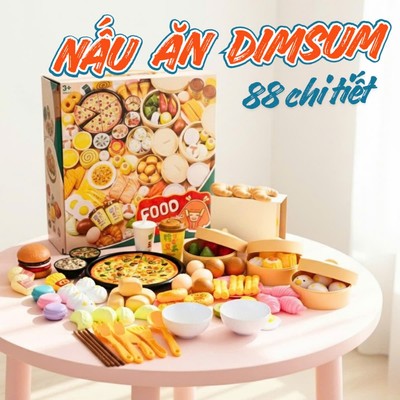 Đồ chơi Dimsum 88 chi tiết cho bé yêu - đồ chơi trí tuệ Bi House
