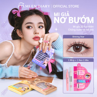  Lông Mi Giả 3D Cong Tự Nhiên MlLEN DIARY 11-14mm C+ Chất lượng cao tái sử dụng 