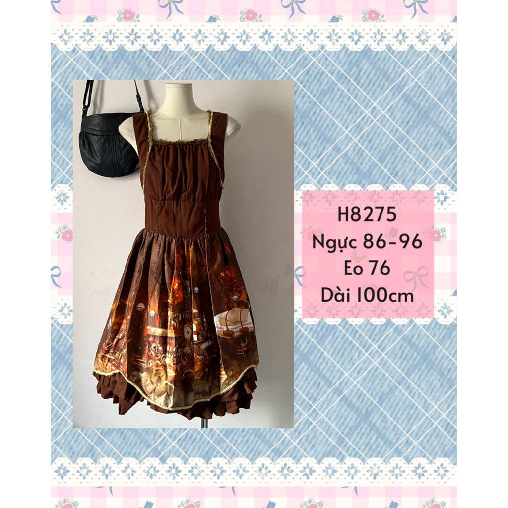 [COSPLAY/LOLITA 2HAND] Váy đầm si/ hoá trang seconhand H8275