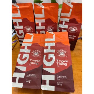 Cà phê rang xay Highlands Coffee gói 200g