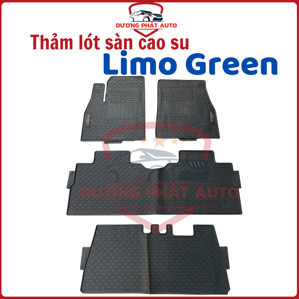 Thảm lót sàn cao su xe Vinfast Limo Green - Dương Phát Auto