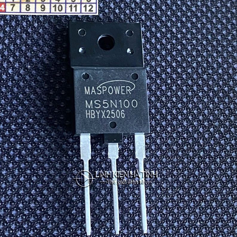 Túi 2 con Mosfet máy hàn MS5N100 5N100 kênh N 5A 1000V