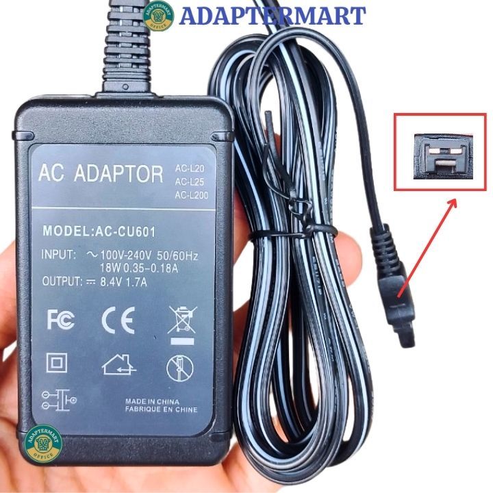 Sạc pin máy quay sony DCR-HC26 DCR-HC26E DCR-HC27 DCR-HC27E DCR-HC28 DCR-HC28E DCR-HC30 DCR-HC30E