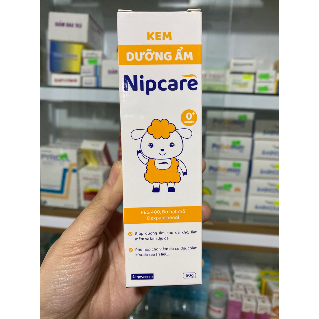 KEM DƯỠNG ẨM NIPCARE.DƯỠNG ẨM CHO DA KHÔ LÀM MỀM DA
