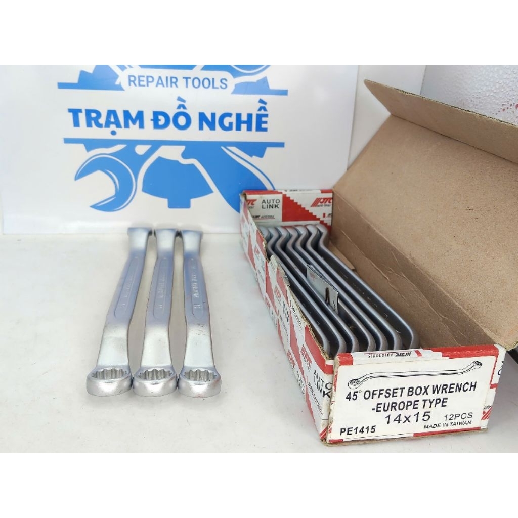 Cờ lê 2 đầu vòng(14x15) , model: JTC-PE1415