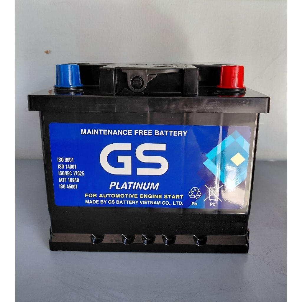 Bình ắc quy 12v khô ô tô gs CMF DIN45 [LBN] 12V-45ah