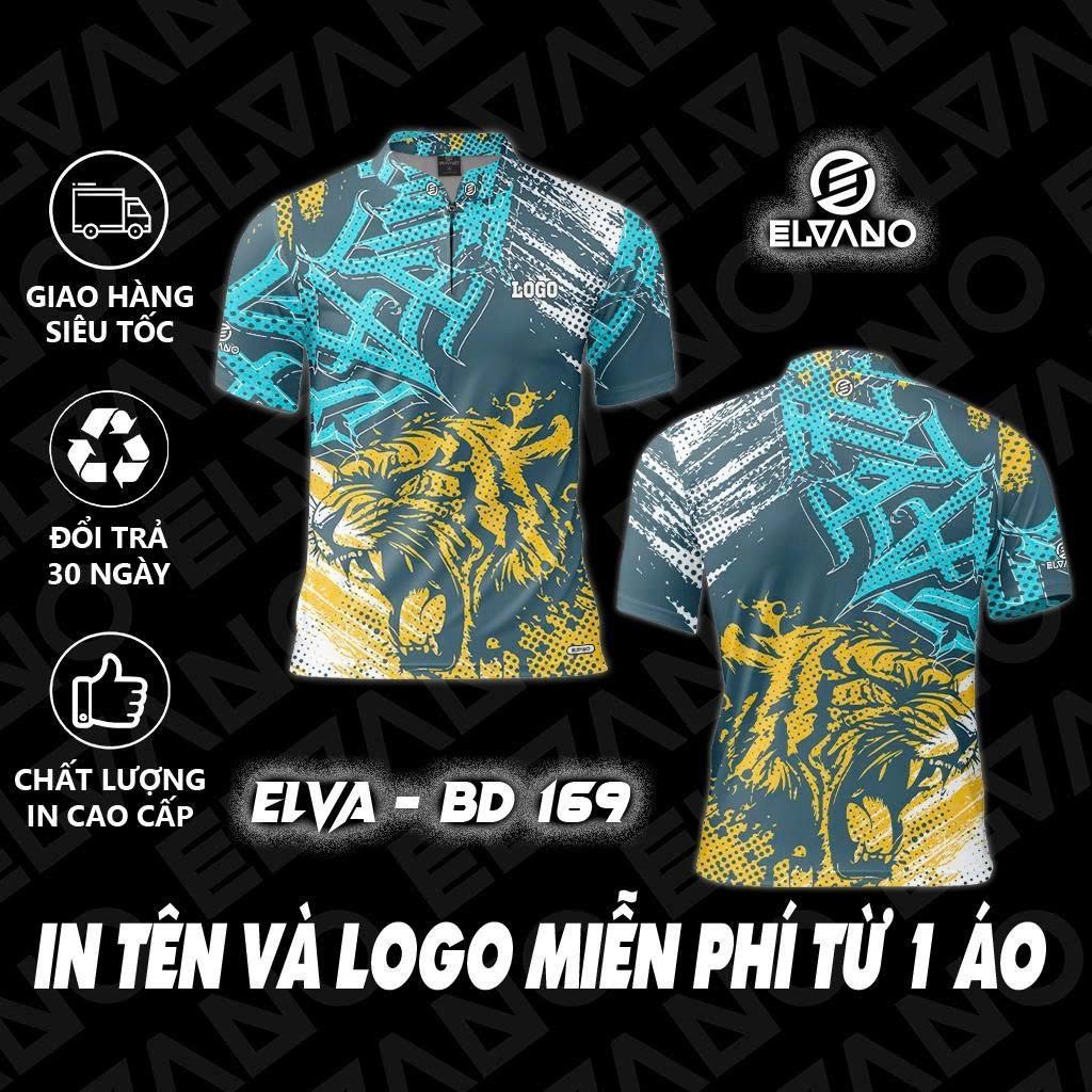 Áo Billiards ELVANO thiết kế cao cấp Mẫu Dragon Legend Mã ELVA-BD169