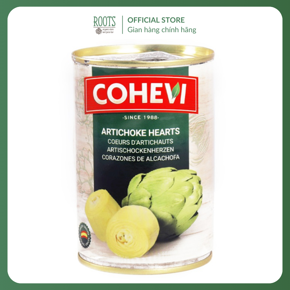 (Ship hỏa tốc) COHEVI - Nhụy Hoa Atiso, Artichoke Hearts (390g)
