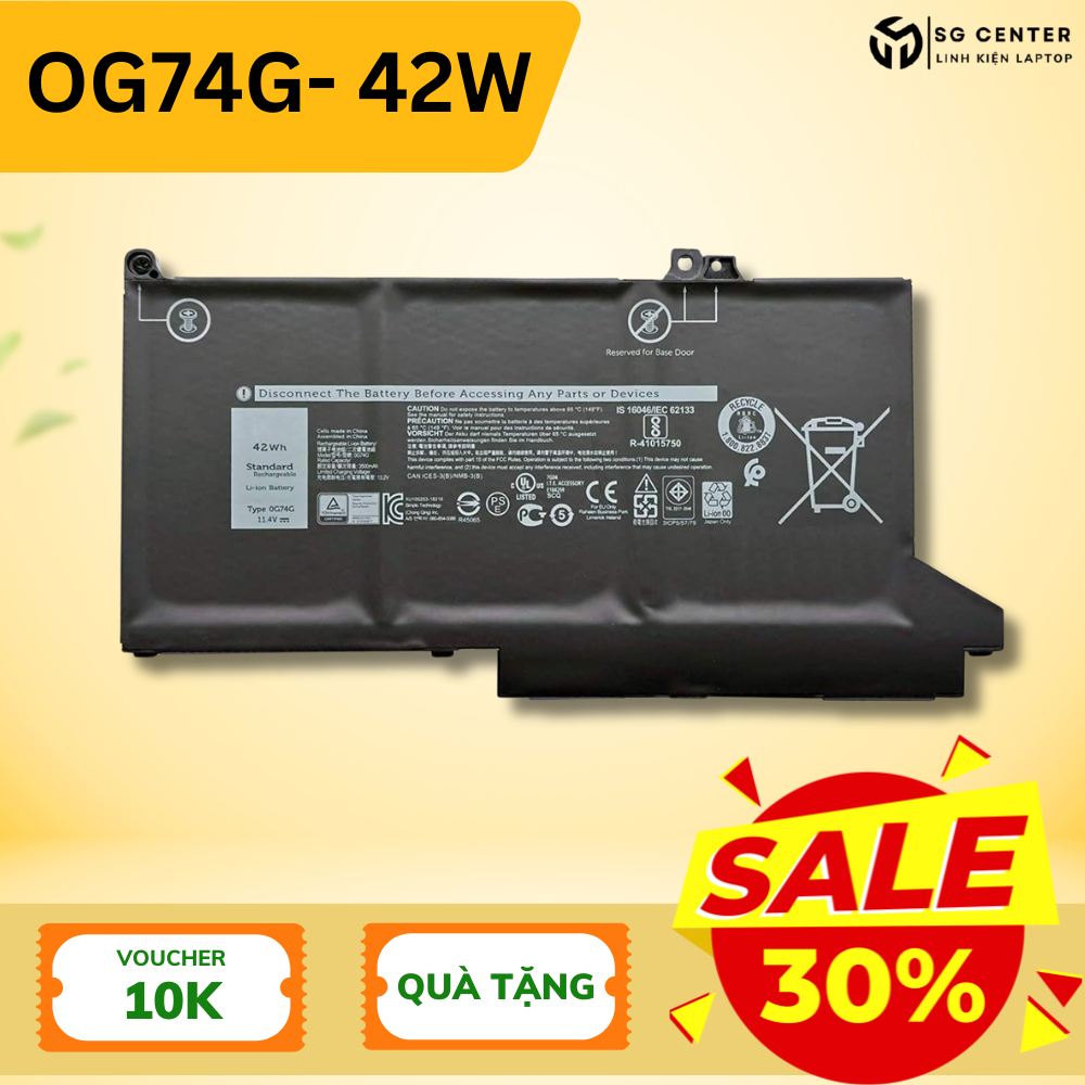 Pin Dell Latitude 5300 5310 7300 7400 5300, 5310 2-in-1 Series, 0G74G 02PFPW OG74G, 0G74G